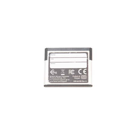 Lexar 512GB Professional 3500x CFast 2.0 Memory Card - SKU#1799851