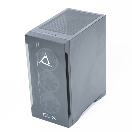 CLX SET Liquid Cooled Gaming Desktop Computer - Black SKU#1800394