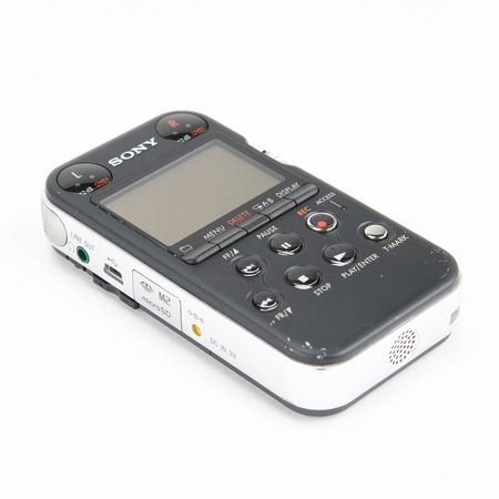 Sony PCM-M10 Portable Linear PCM Recorder, 96 kHz/24-bit, 4GB Memory & USB High-Speed Port, Matt Black