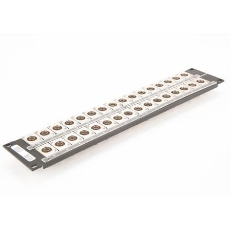 Canare 322U-BJRUK 12G A/V BNC Flush-Mount Panel - SKU#1801517