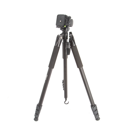 Ultimaxx UM-TRMP80BK 80" Aluminum Tripod with Monopod - Black SKU#1802386