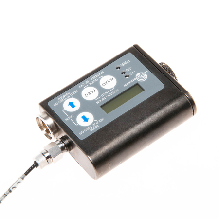 Lectrosonics SMV Super Miniature Variable Power Transmitter, Single Battery, Frequency Block 470 (470.100-495.600MHz)