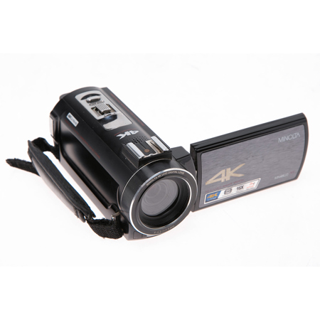 Minolta MN4K20NV 4K Ultra HD 3" Touchscreen Camcorder - SKU#1802518