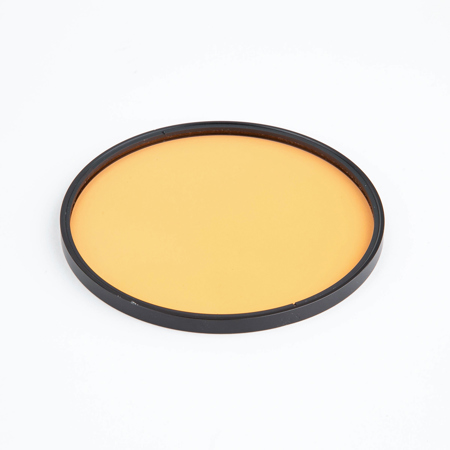 Tiffen 4.5" Round 1/2 Coral Solid Color Filter - SKU#1802811