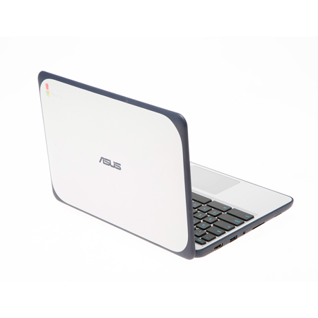 ASUS C202SA 11.6" HD Ruggedized Chromebook - Dark Blue SKU#1803302