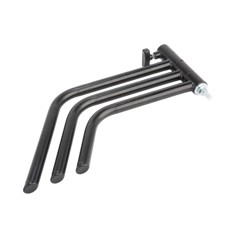Matthews 40" C+ Stand with Turtle Base, Grip Head and Arm, Maximum Height 10.5', Supports 22 lbs., Black