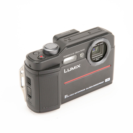 Panasonic Lumix TS7 Waterproof Tough Camera, 20.4 Megapixels, 4.6X Zoom Lens - Black