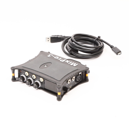 Sound Devices MixPre-3 Audio Recorder/Mixer and USB Audio Interface (Batteries Not Included)