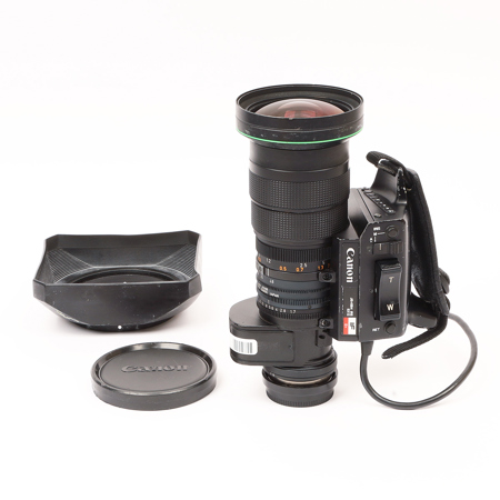 Used Canon J8X6B4 IRS SX12 TV Zoom Lens with 2x Extender
