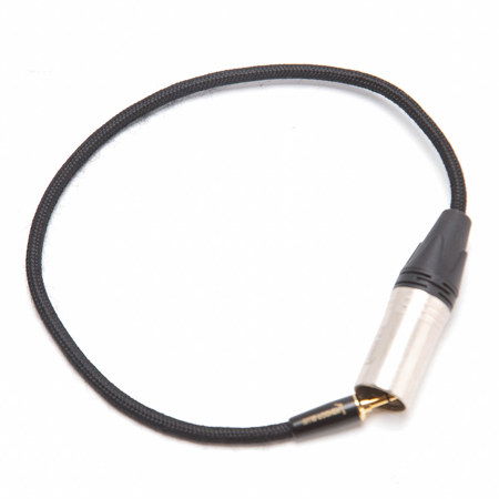 Kondor Blue 16" XLR Male to 3.5mm Male Mini TRS Cable - SKU#1804629