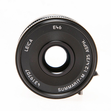 Leica 35mm f/2.4 Summarit-M Aspherical, Manual Focus (6-Bit Coded) Lens for M System - Black