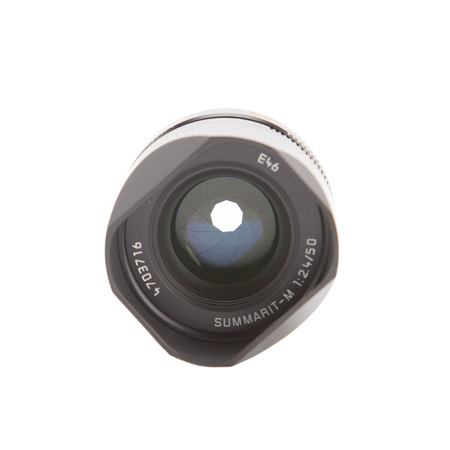 Leica 50mm f/2.4 Summarit-M, Manual Focus (6-Bit Coded) Lens for M System - Black.