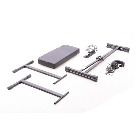 H&A Keyboard Stand/Bench Pack with Sustain Pedal - SKU#1805013