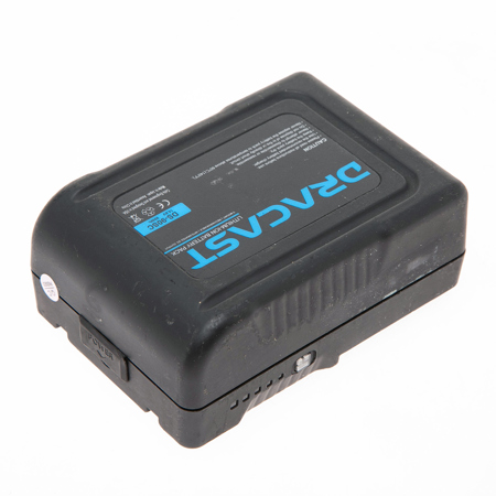 Dracast 90Wh 14.8V DC Compact V-Mount Li-Ion Battery - SKU#1805106
