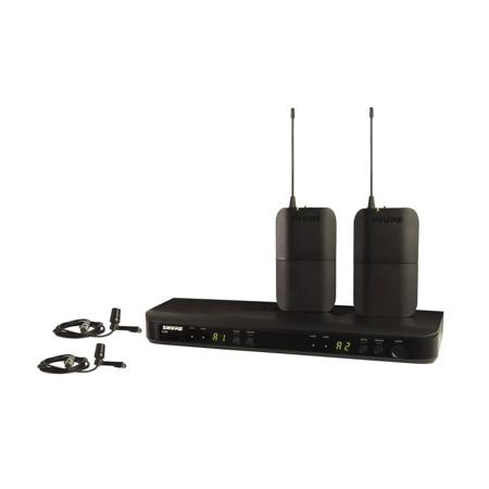 Shure BLX1288/CVL Dual-Channel Dual Lavalier Wireless Mic System - SKU#1805403