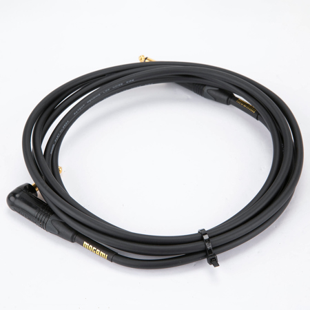 Mogami Gold Instrument 10R Straight to Right Angle Instrument Cable - 10 foot