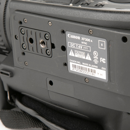 USED Canon XF-300 High Definition Professional Camcorder - (566