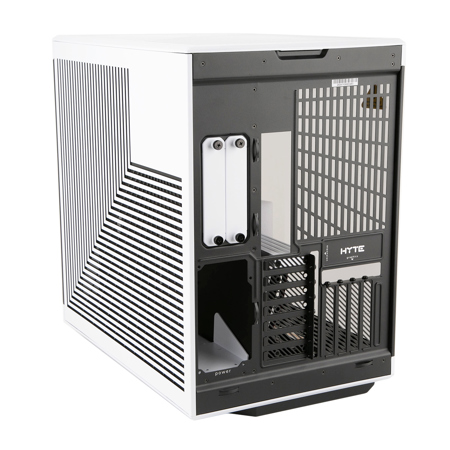 HYTE Y70 Dual Chamber Modern Aesthetic TG EATX Mid-Tower Computer Case - White