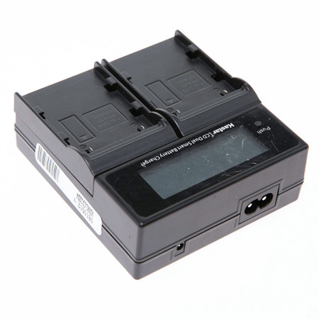 Kastar LCD Dual Smart Fast Charger for SSL-JVC50, SSL-JVC70, SSL-JVC75, BN-S8I50, LC-2J, AA-S3602I, TC-400-JVC650, TC-400-JVC650-TDM, TC200JVC600,