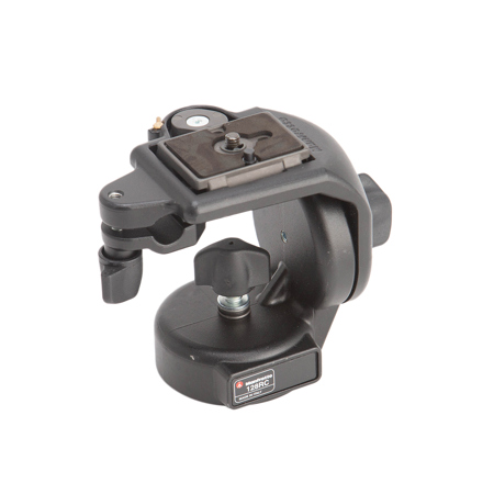 Used Manfrotto 128RC Micro Fluid Head with Quick Release (#3130