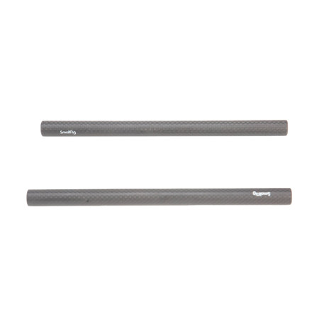 SmallRig 15mm Carbon Fiber Rod, 8", 2-Pack