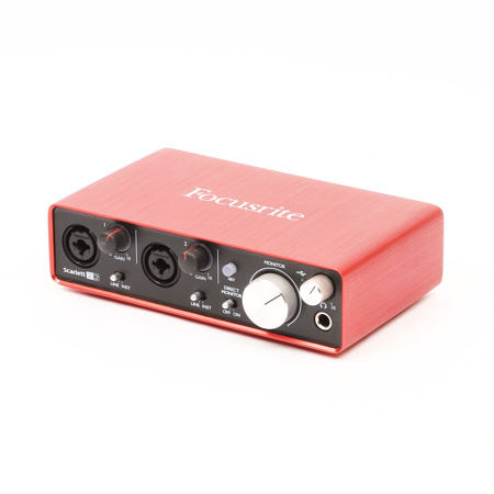 Focusrite Scarlett 2i2 USB Audio Interface (2nd Generation) - SKU#1813471