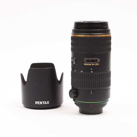 Pentax SMCP-DA 60-250mm f/4 ED (IF) SDM Auto Focus Telephoto Zoom Lens With out foot