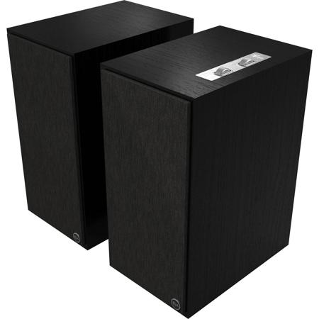 The Nines 8" 480W 2-Way Wireless Active Bookshelf Speakers, Pair Black