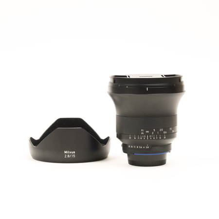 Zeiss 15mm f/2.8 Milvus ZF.2 Lens for Nikon F Mount DSLR Cameras