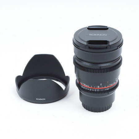 Rokinon 16mm T2.2 Wide Angle Cine Lens for Micro Four Thirds