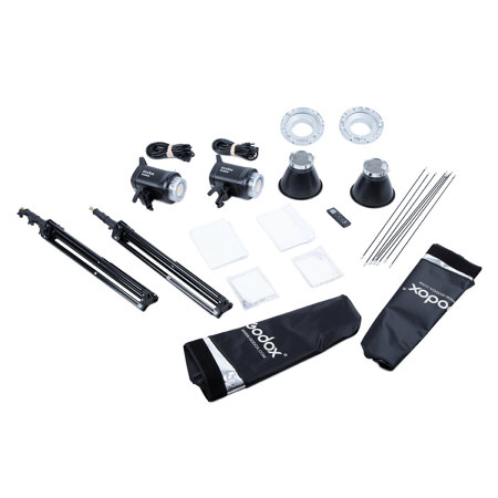 Godox SL60IIBI 75W Bi-Color LED Video 2-Light Kit