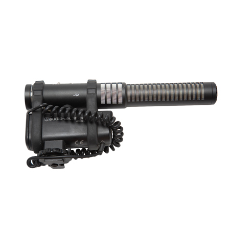 Audio-Technica AT8024 Stereo/Mono Camera-Mount Microphone - SKU#1818471