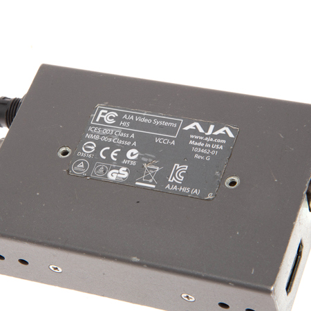 AJA Video Hi5 HD-SDI/SDI to HDMI Video and Audio Converter - SKU#1818699