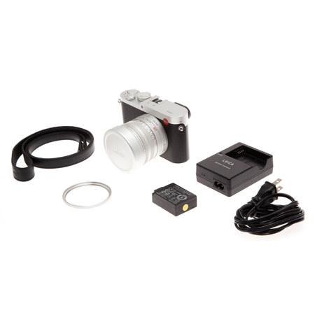 Leica Q (Typ 116) Compact Digital Camera, 24MP Full Frame Sensor, Summilux 28 mm/f1.7 ASPH Lens, Silver