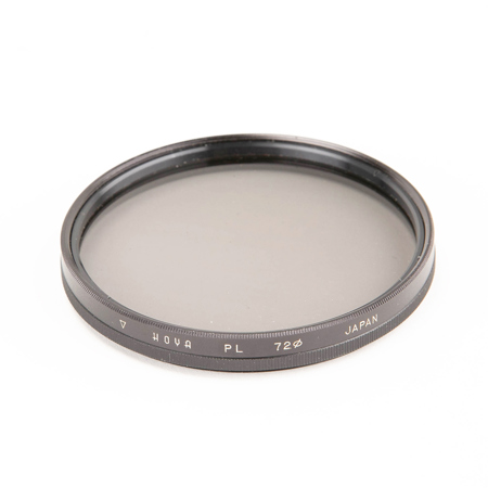 USED Hoya 72mm Linear Polarizer Glass Filter