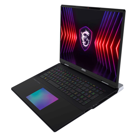 MSI Titan 18 HX A14VIG-088US 18" 4K Ultra HD+ 120Hz Gaming Laptop, Intel Core i9-14900HX 2.2GHz, 64GB RAM, 4TB SSD, NVIDIA GeForce RTX 4090 16GB, Windows 11 Pro, Core Black