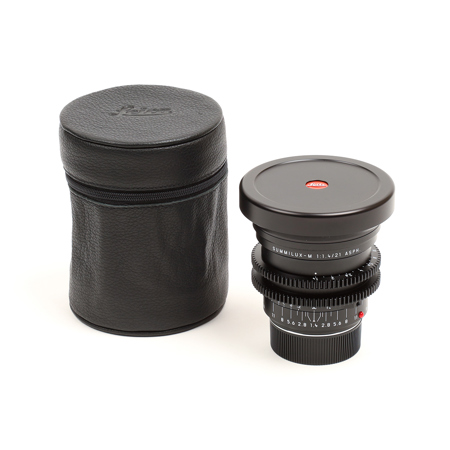 Leitz Cine 21mm M 0.8 f/1.4 Full Frame M-Mount Lens (Feet) - SKU#1819790