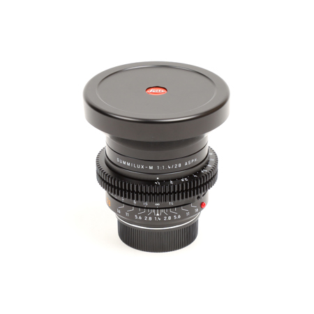 Leitz Cine 28mm M 0.8 f/1.4 Full Frame M-Mount Lens (Feet) - SKU#1819795