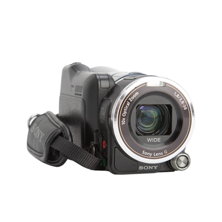 Sony HDR-XR550V 240GB Hard Disk Handycam Camcorder - Silver SKU#1819885