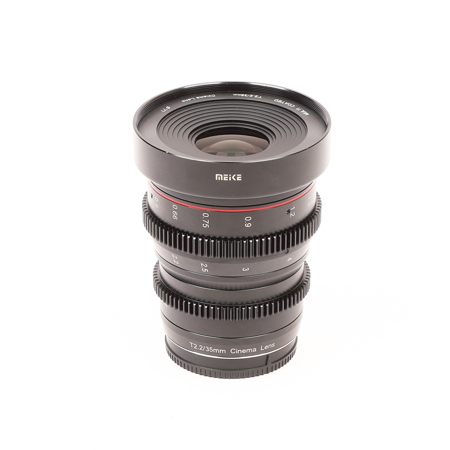 Used Meike 35mm T2.2 Manual Focus Cinema Lens For MFT Mount