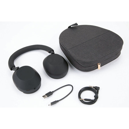 Sony WH-1000XM5 Wireless Closed-Back Over-Ear Noise Cancelling Headphones, Black