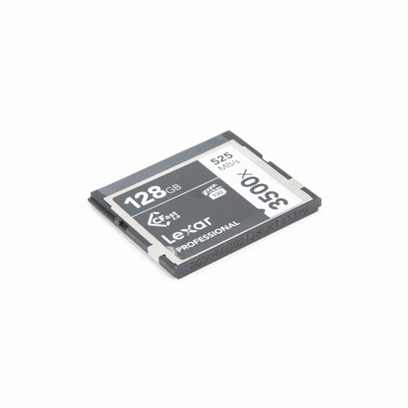 Lexar 128GB Professional 3500x CFast 2.0 Memory Card for 4K Video - SKU#1823603