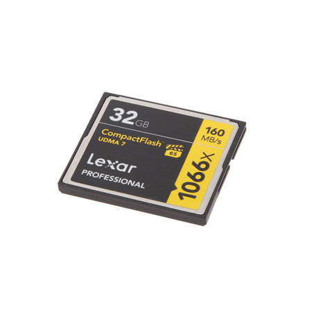 Used Lexar 32GB Professional 1066x CompactFlash Memory Card - SKU#1823651