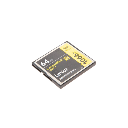USED Lexar 64GB Professional 1066x CompactFlash Memory Card - SKU#1823694