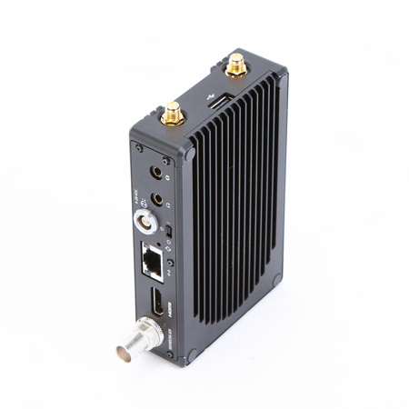 Teradek Cube 755 Real-Time H.265 (HEVC) and H.264 (AVC) Camera Top Encoder, GigE/Wi-Fi & USB, HDMI/SDI Video Inputs