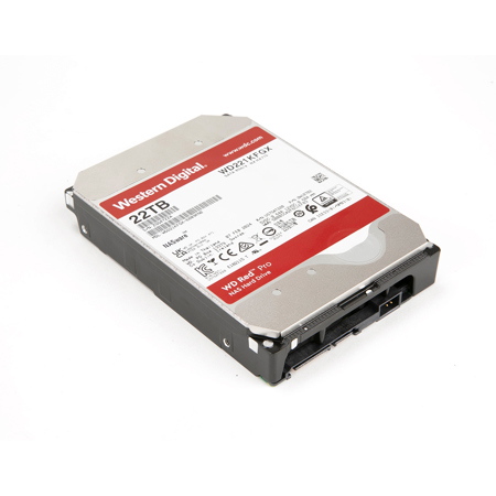 WD Red Pro 3.5" SATA III Internal NAS Hard Drive 22TB - SKU#1827661