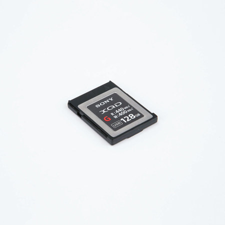 Sony G Series 128GB XQD Memory Card, 400MB/s Write Speed, 440MB/s Read Speed