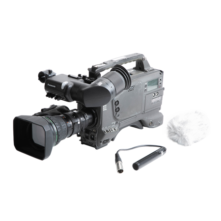 Panasonic AJ-D700P DVCPro Broadcast Camera with Fujinon S19x6.5BRM4 Lens 1828351