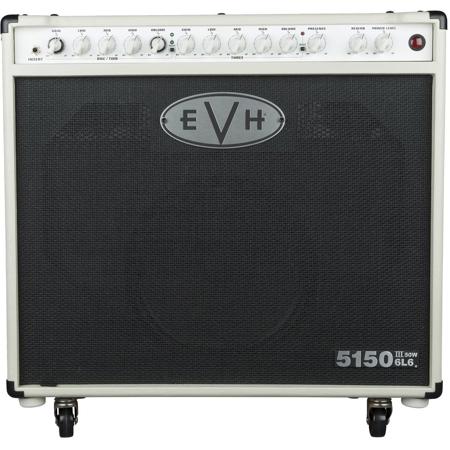EVH 5150III 50-Watt Amplifier with 6L6 112 Power Tube and 12" Speaker, 120V, Ivory