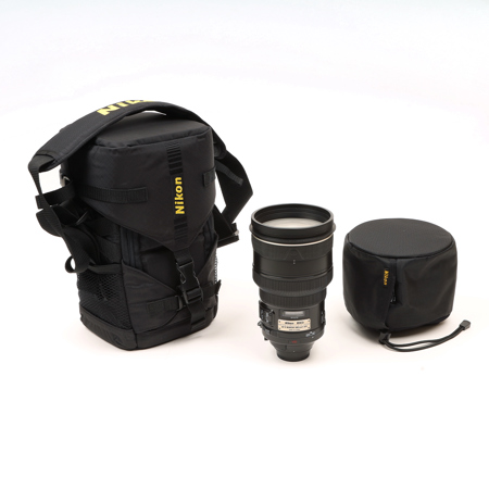 Nikon 200mm f/2G IF-ED AF-S VR Telephoto Lens.